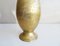 Large Brass Vase with Floral Decor, 1970s 7