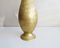 Large Brass Vase with Floral Decor, 1970s 6