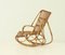 Rocking Chair en Bambou, 1960s 8