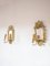 19th Century French Wall Lights with Mirror, Set of 2 7