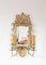 19th Century French Wall Lights with Mirror, Set of 2, Image 8