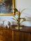 Lámpara de mesa con palmera de latón de Bottega Gadda, Italia, años 60, Imagen 18