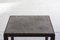 Tavolino da caffè quadrato in palissandro con ripiano in pietra ardesia, anni '60, Immagine 9