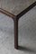Quadratischer Couchtisch aus Palisander mit Tischplatte aus Schieferstein, 1960er 4