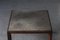 Tavolino da caffè quadrato in palissandro con ripiano in pietra ardesia, anni '60, Immagine 13