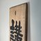 Taishō Ära Doppelseitiges Holzschild, Japan, Frühes 20. Jahrhundert 18