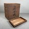 Caja de transporte antigua de madera, Japón, década de 1890, Imagen 9