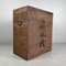 Caja de transporte antigua de madera, Japón, década de 1890, Imagen 1