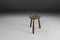 Vintage Brutalist Stool, 1960s, Image 1