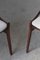 Dining Chairs by Vestervig Eriksen in Rosewood, Denmark, 1960s, Set of 4, Image 11