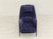 Swedish High-Back Armchair in Velour, 1960s, Image 22