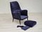 Swedish High-Back Armchair in Velour, 1960s, Image 8