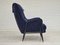 Swedish High-Back Armchair in Velour, 1960s, Image 13
