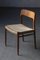 Model 75 Dining Chairs in Teak and Papercord by Niels Otto Møller from J.L. Møllers, Denmark, 1960s, Set of 4, Image 5