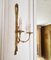 Große Französische Wandlampen aus Vergoldeter Bronze mit Knoten, Quasten & Bändern, 19. Jh., 2er Set 5
