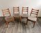 Sedie da pranzo Mid-Century in teak, anni '60, set di 4, Immagine 3