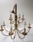 Louis XVI 12-Light Chandelier with Tassels in Gilt Bronze, Image 12