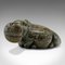 Ippopotamo africano in pietra ollare intagliato a mano, inizio XX secolo, Immagine 2