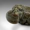 Ippopotamo africano in pietra ollare intagliato a mano, inizio XX secolo, Immagine 8