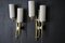 Mid-Century Modern Bronze Wall Sconces by Felix Agostini, 1990s, Set of 2 19