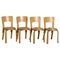 Wooden Model 66 Dining Chairs by Alvar Aalto for Artek, 2000s, Set of 4 1