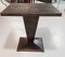 Industrial Kub Side Table attributed to Xavier Pauchard for Tolix, 1940s, Image 1