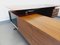 Large Vintage Scandinavian Style Executive Corner Desk in Teak, Chromed Metal, Smoked Glass and Stone from Voko, 1970s 15
