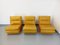 Vintage Chairs in Mustard Yellow Leather by Roche Bobois, 1970s, Set of 3 22