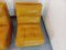 Vintage Chairs in Mustard Yellow Leather by Roche Bobois, 1970s, Set of 3 11