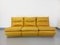 Vintage Chairs in Mustard Yellow Leather by Roche Bobois, 1970s, Set of 3 20