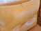 Sillas vintage de cuero amarillo mostaza de Roche Bobois, años 70. Juego de 3, Imagen 8