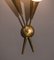 Lampade da parete in ottone di Stilnovo, 1950, set di 2, Immagine 7