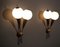 Lampade da parete in ottone di Stilnovo, 1950, set di 2, Immagine 2