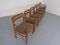 Danish Teak Dining Armchairs & Chairs by H. W. Klein for Bramin, 1960s, Set of 6 6