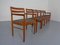Poltrone da pranzo e sedie in teak di HW Klein per Bramin, Danimarca, anni '60, set di 6, Immagine 5
