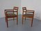 Danish Teak Dining Armchairs & Chairs by H. W. Klein for Bramin, 1960s, Set of 6 17