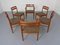 Danish Teak Dining Armchairs & Chairs by H. W. Klein for Bramin, 1960s, Set of 6 3