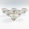 19th Century Meissen Porcelain Imari Pattern Tea Cups & Saucers, Germany, Set of 6 3