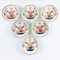 19th Century Meissen Porcelain Imari Pattern Tea Cups & Saucers, Germany, Set of 6, Image 6