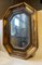 19th Century Scandinavian Octagonal Wall Mirror in Gilded Wood 1