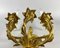 Vintage Rococo Bronze Wall Lamp with Five Sconces 3