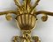 Vintage Empire Bronze Wall Lamp with Five Sconces, Image 6