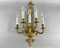 Vintage Empire Bronze Wall Lamp with Five Sconces 2