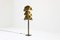 Brass Ginkgo Floor Lamp by Tommaso Barbi, 1970s, Image 1