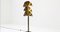 Brass Ginkgo Floor Lamp by Tommaso Barbi, 1970s, Image 6