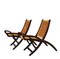 Nymphae Folding Chairs attributed to Gio Ponti for Fratelli Reguitti, Italy, 1958s, Set of 2, Image 3