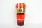 Ruby Glass Vase with Gold Ornament attributed to Jan Gabrhel, 1960s, Image 2