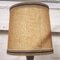 Vintage Textured Ceramic Lamp with Fabric Shade, 1960s, Image 7
