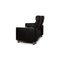 Arion Leather 4-Seater Black Sofa 10