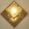 Square Glass & Brass Ceiling Light attributed to J.T. Kalmar, Austria, 1960s, Image 9